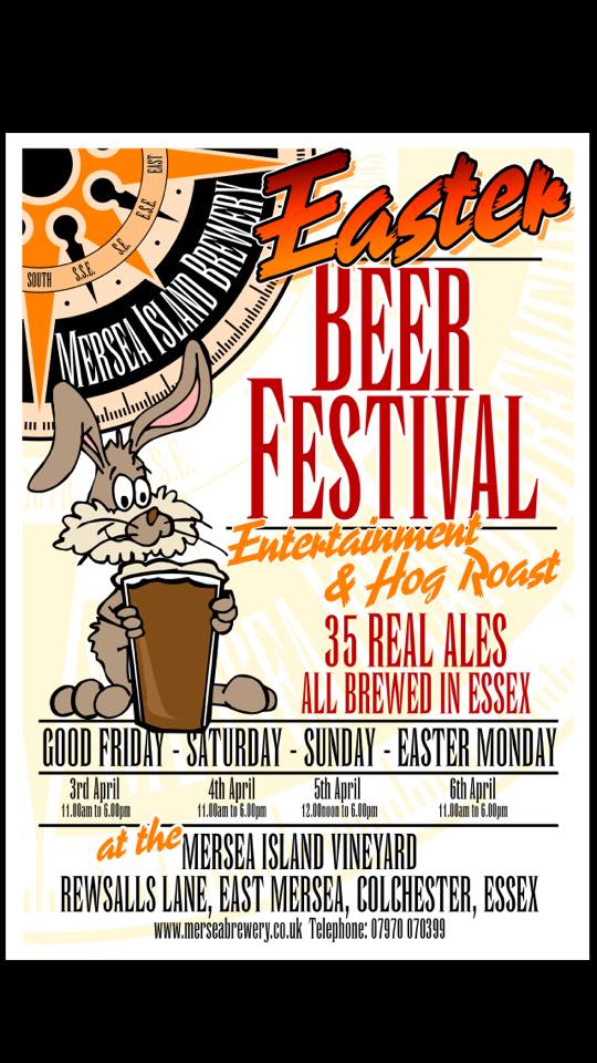 Mersea Island Brewery Easter Beer Festival